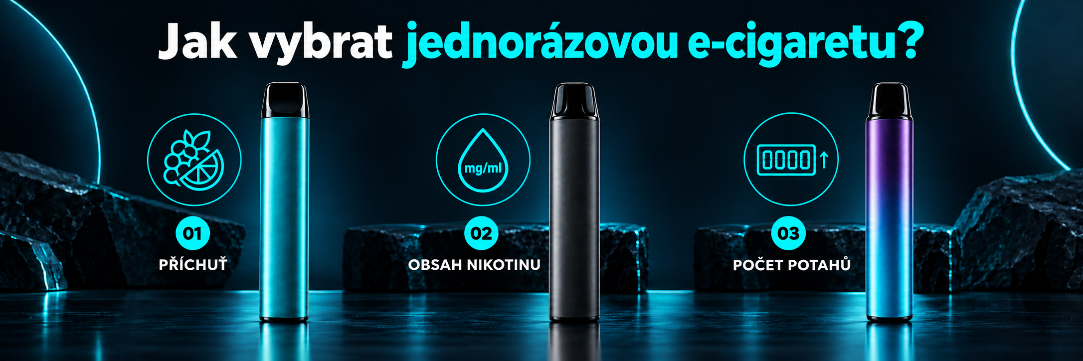 Jak vybrat jednorázovou e-cigaretu – příchuť, obsah nikotinu a počet potahů